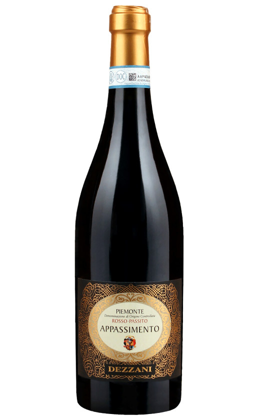 Wine Dezzani Appassimento Rosso Passito Piemonte 2016