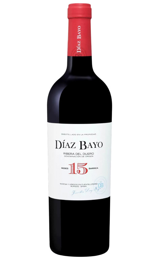 Wine Diaz Bayo 15 Meses Barrica Ribera Del Duero 2018