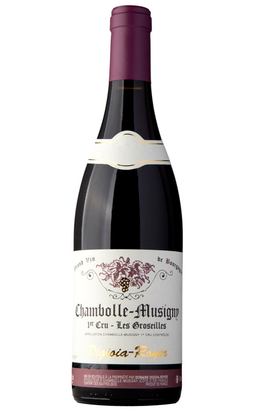 Вино Digioia-Royer Chambolle-Musigny Premier Cru Les Groseilles 2014