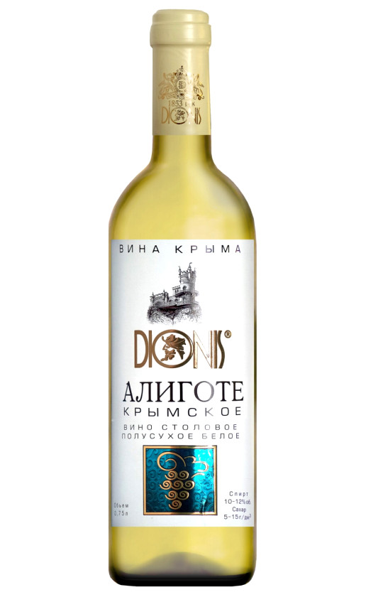 Wine Dionis Aligote Krymskoe