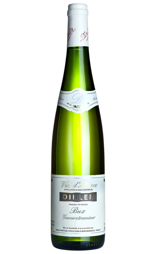 Вино Dirler-Cade Bux Gewurztraminer Alsace 2011