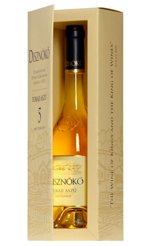 Вино Disznoko Aszu 5 Puttonyos 2007 gift box