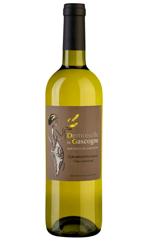 Wine Domain De Menard Demoiselle De Gascogne Colombard Sauvignon Gros Manseng Cotes De Gascogne 2018