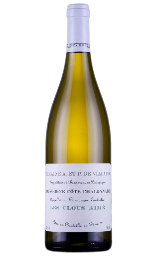 Wine Domaine A Et P De Villaine Bourgogne Cote Chalonnaise Les Clous Aime 2019