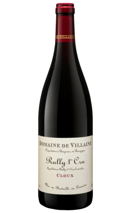 Wine Domaine A Et P De Villaine Rully 1Er Cru Cloux Rouge 2018