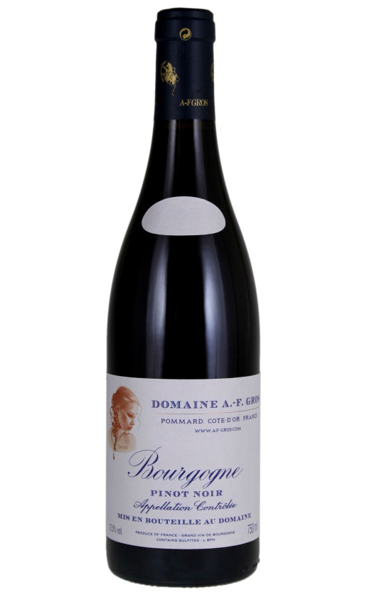 Wine Domaine A F Gros Bourgogne Pinot Noir 2015