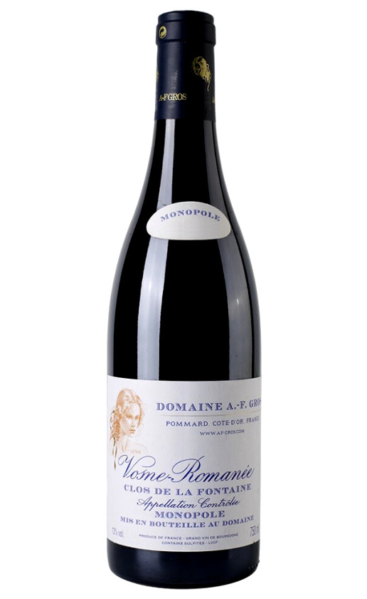 Вино Domaine A.-F.Gros Vosne-Romanee Clos de La Fontaine 2015