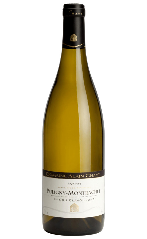 Wine Domaine Alain Chavy Puligny Montrachet 1Er Cru Clavoillons 2009