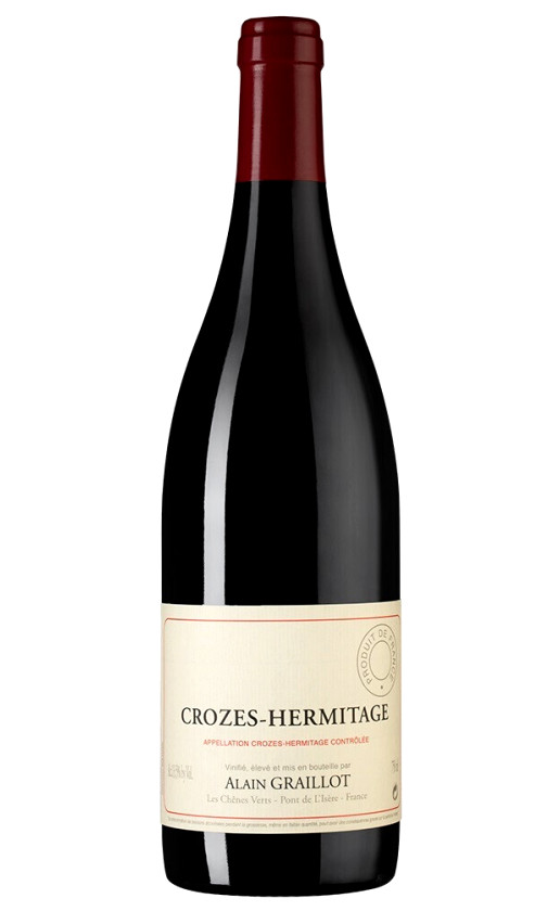 Wine Domaine Alain Graillot Crozes Hermitage Rouge 2018