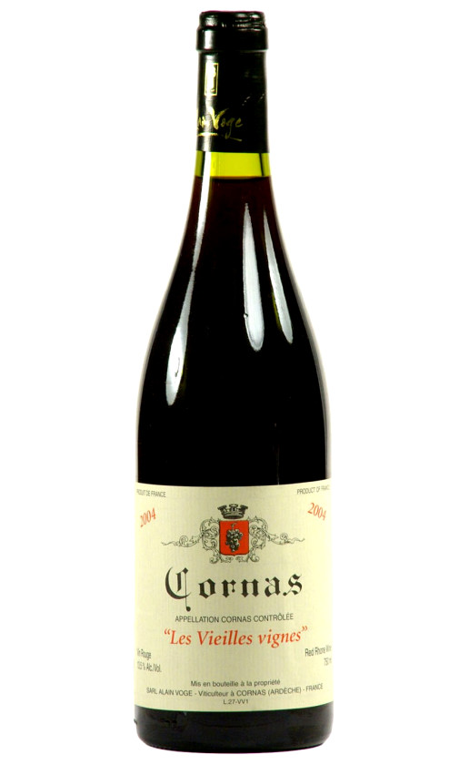 Вино Domaine Alain Voge Les Vieilles vignes Cornas 2004