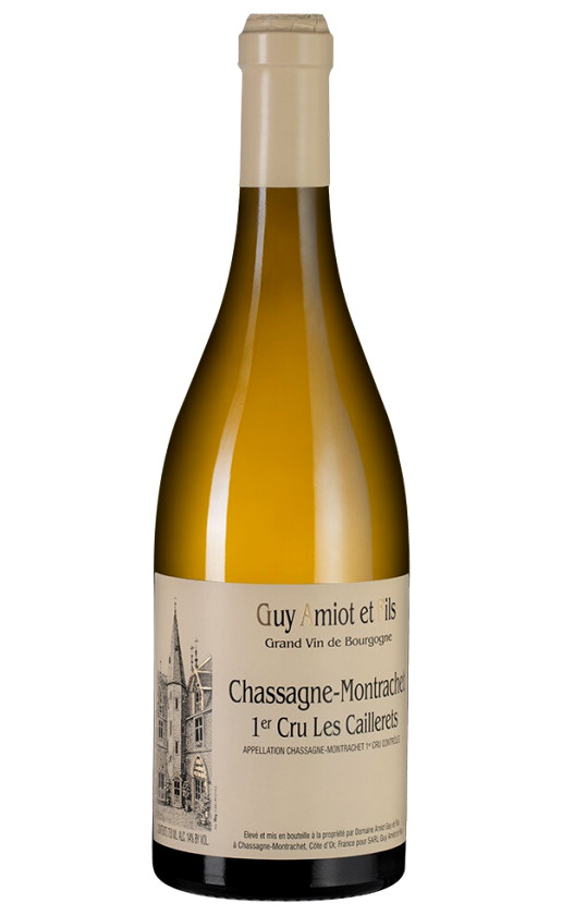 Вино Domaine Amiot Guy et Fils Chassagne-Montrachet Premier Cru Les Caillerets 2018