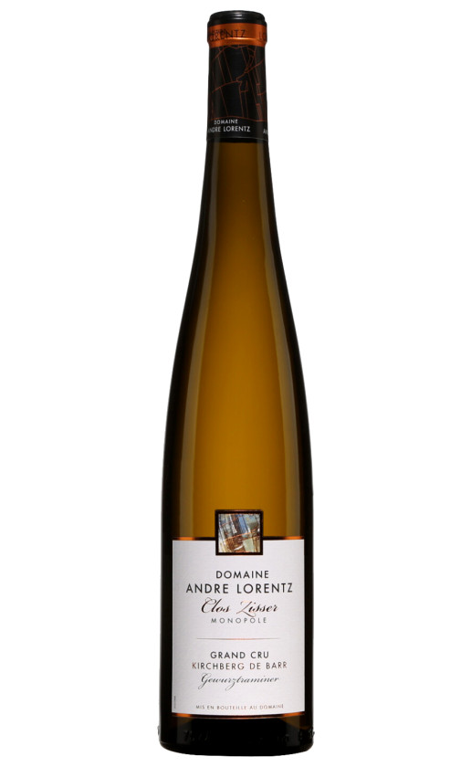 Wine Domaine Andre Lorentz Gewurztraminer Grand Cru Kirchberg De Barr Clos Zisser 2017