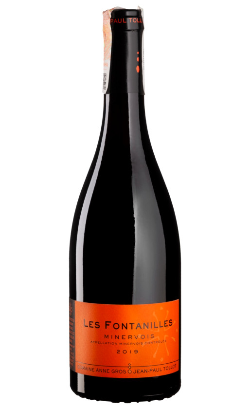 Вино Domaine Anne Gros Jean-Paul Tollot Les Fontanilles Minervois 2019