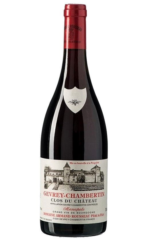 Wine Domaine Armand Rousseau Gevrey Shambertin Clos Du Chateau 2018