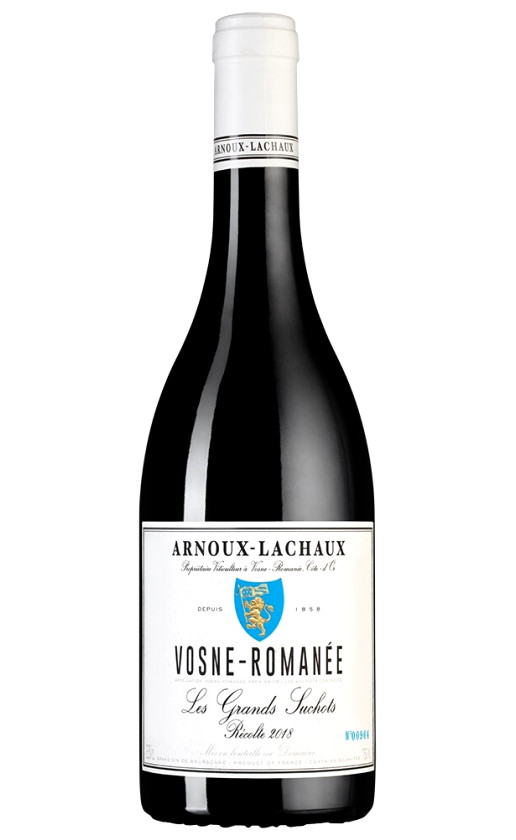 Wine Domaine Arnoux Lachaux Vosne Romanee 1 Er Cru Les Grands Suchots 2018