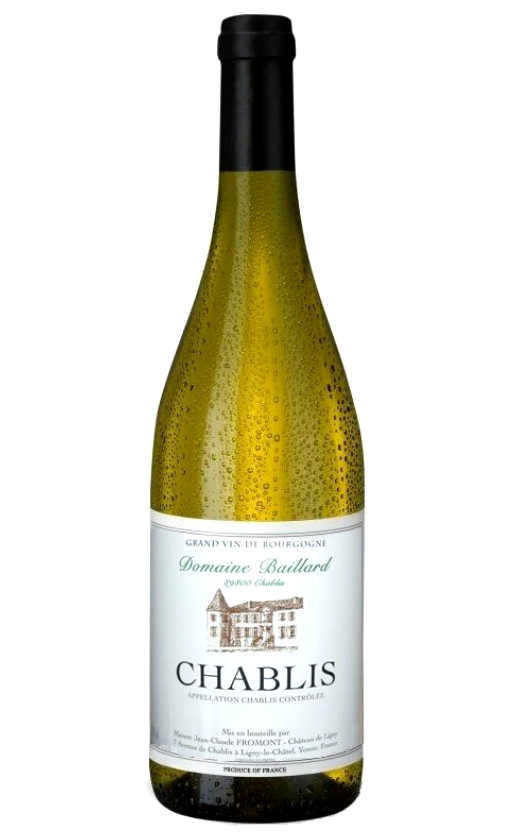 Wine Domaine Baillard Chablis