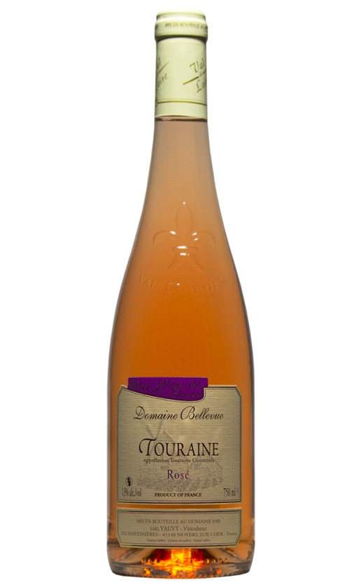 Wine Domaine Bellevue Rose Touraine 2019