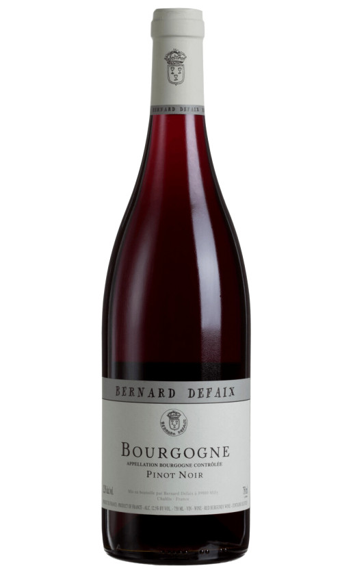 Wine Domaine Bernard Defaix Bourgogne Pinot Noir 2020