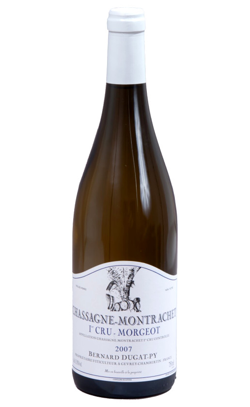 Вино Domaine Bernard Dugat-Py Chassagne-Montrachet 1-er Cru Morgeot 2007