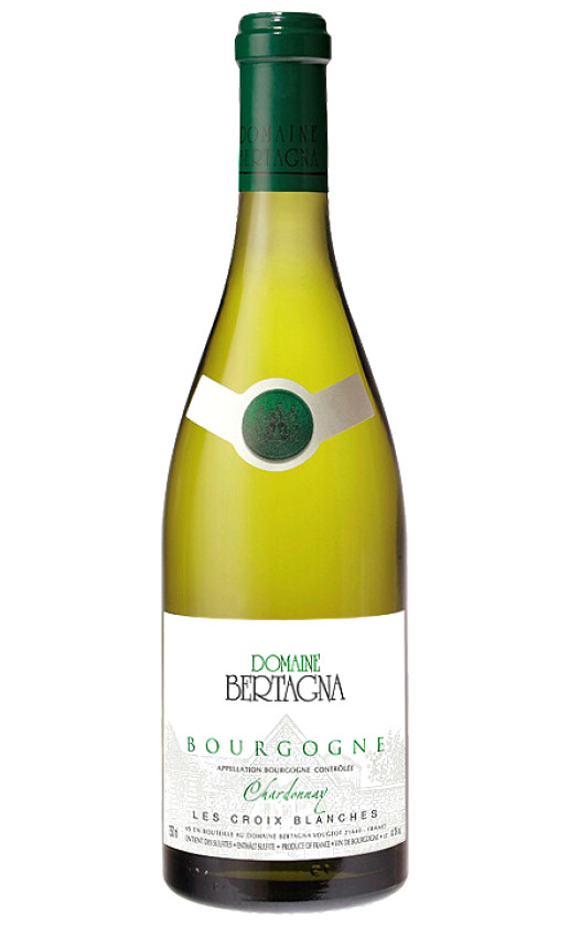 Wine Domaine Bertagna Bourgogne Chardonnay Les Croix Blanches 2017