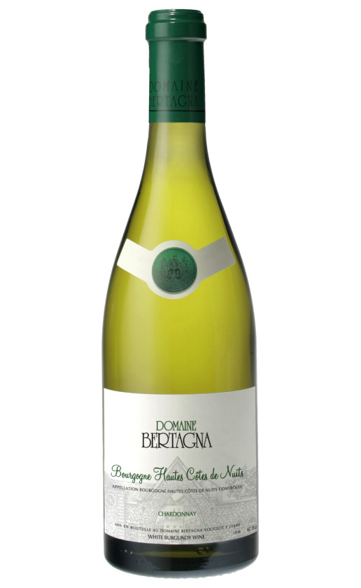 Wine Domaine Bertagna Bourgogne Hautes Cotes De Nuits Chardonnay 2017