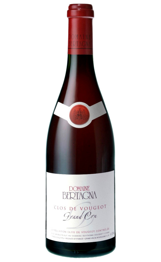 Wine Domaine Bertagna Clos De Vougeot Grand Cru 2017