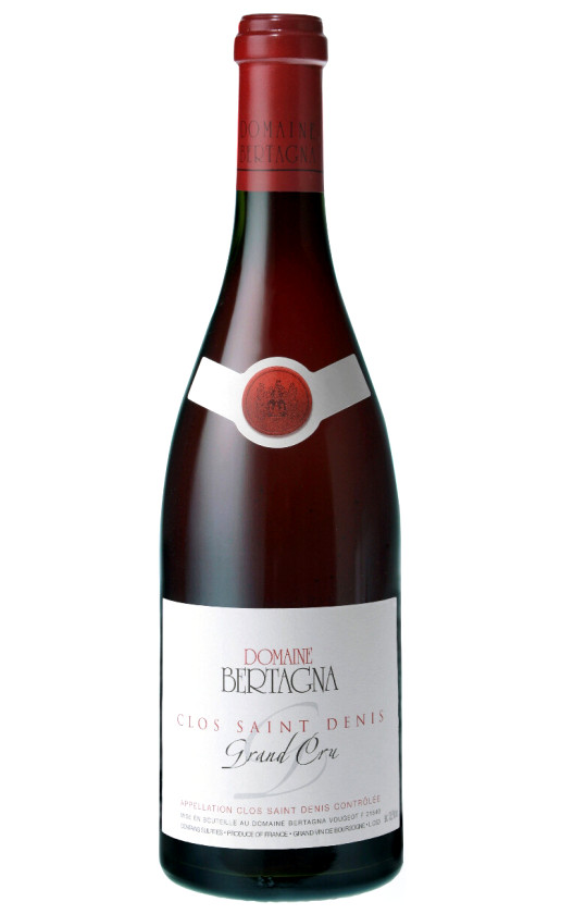 Вино Domaine Bertagna Clos St. Denis Grand Cru 2017