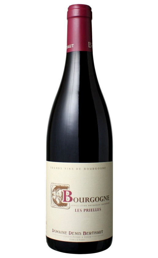 Вино Domaine Berthaut-Gerbet Bourgogne Les Prielles 2017