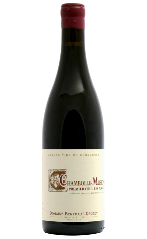 Вино Domaine Berthaut-Gerbet Chambolle-Musigny 1er Cru Les Plantes 2015