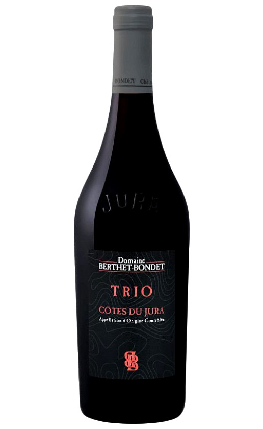Wine Domaine Berthet Bondet Trio Cotes Du Jura 2019