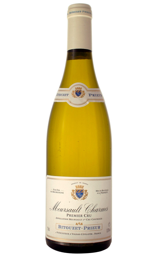 Вино Domaine Bitouzet-Prieur Meursault 1-er Cru Les Charmes 2008
