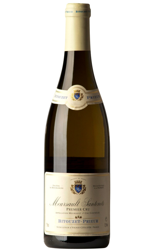 Вино Domaine Bitouzet-Prieur Meursault 1-er Cru Santenots 2007