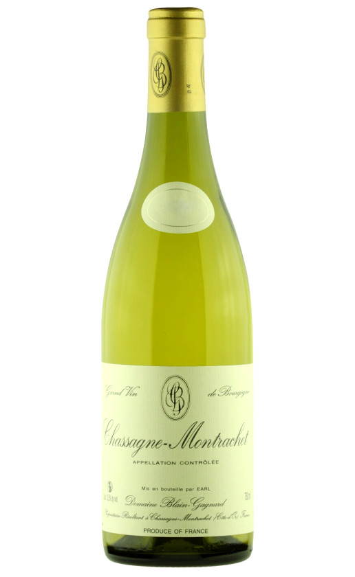Wine Domaine Blain Gagnard Chassagne Montrachet Blanc 2009