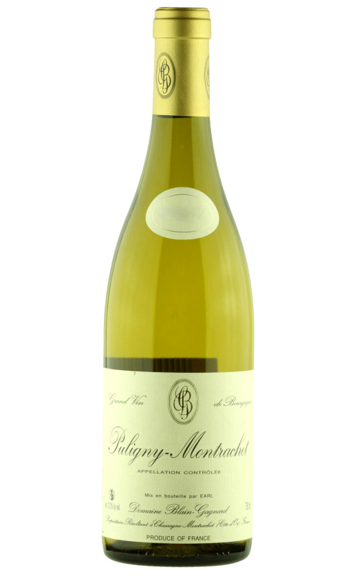 Вино Domaine Blain-Gagnard Puligny-Montrachet Blanc 2010
