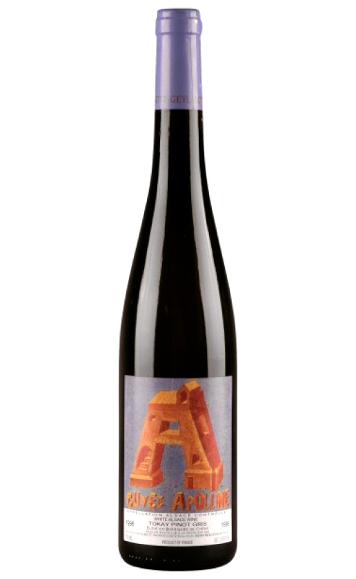 Domaine Bott-Geyl Pinot Gris Cuvee Apolline Alsace 2000