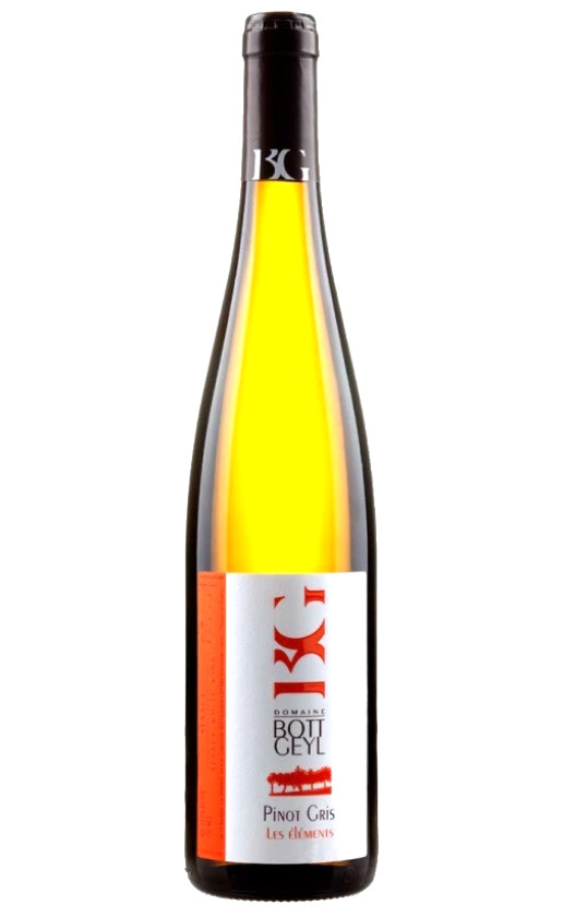 Вино Domaine Bott-Geyl Pinot Gris Les Elements Alsace 2017