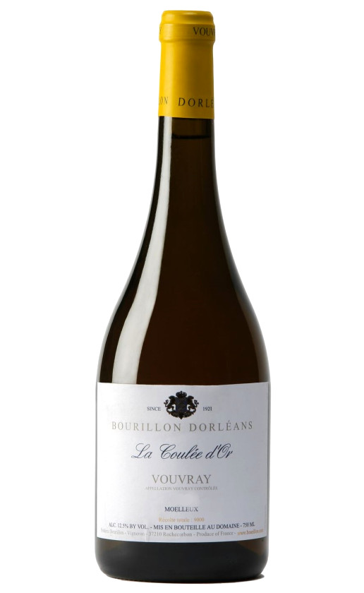 Wine Domaine Bourillon Dorleans La Coulee Dor Vouvray 2018