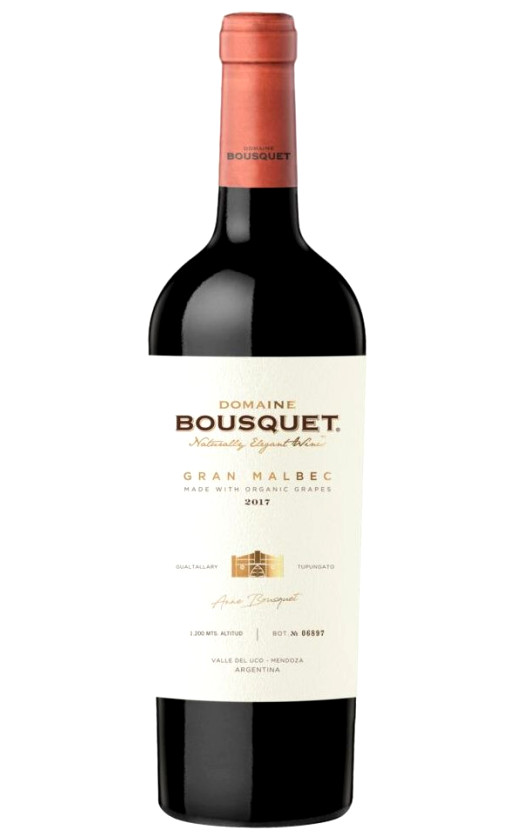 Вино Domaine Bousquet Gran Malbec 2017