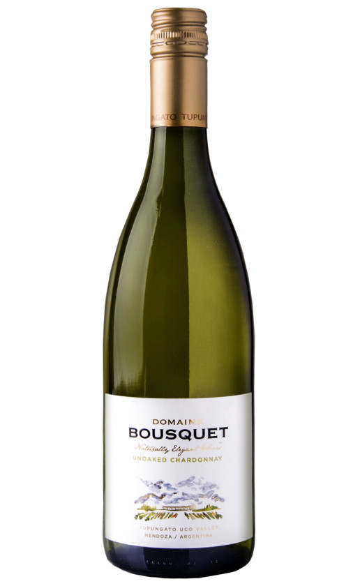 Вино Domaine Bousquet Unoaked Chardonnay 2019