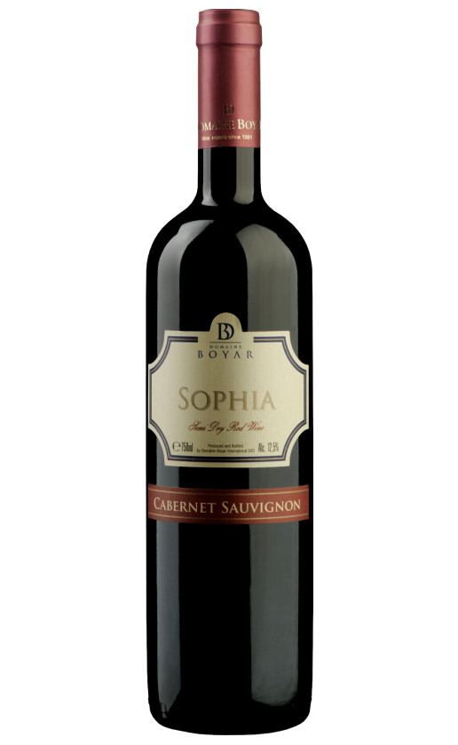 Wine Domaine Boyar Sophia Cabernet Sauvignon