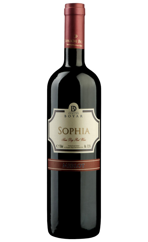 Wine Domaine Boyar Sophia Merlot