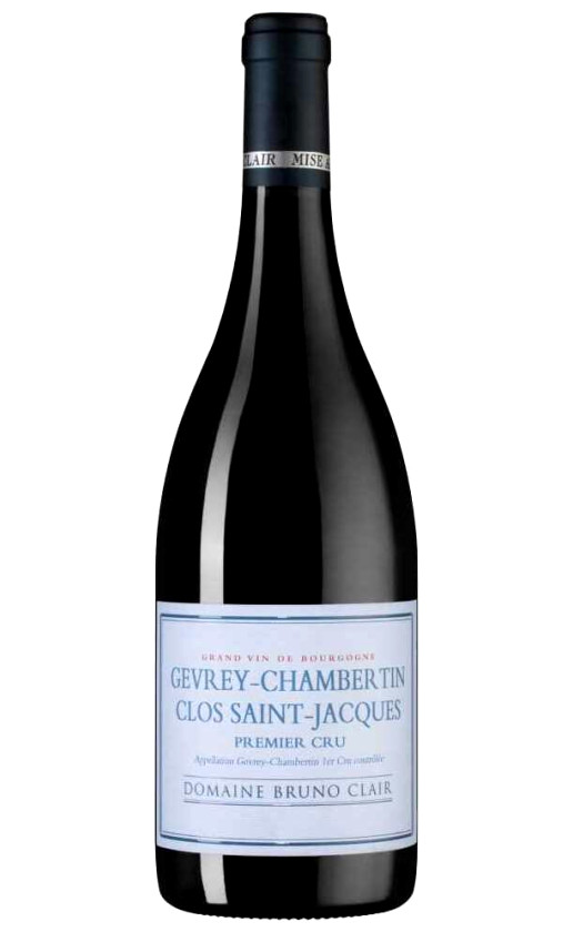 Wine Domaine Bruno Clair Clos St Jacques Gevrey Chambertin 1 Er Cru 2016