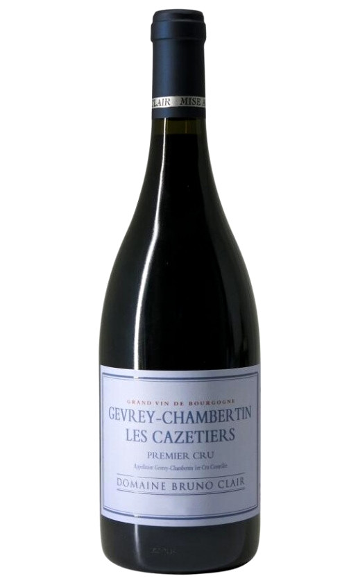 Вино Domaine Bruno Clair Gevrey-Chambertin Premier Cru Les Cazetiers 2016