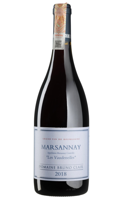 Вино Domaine Bruno Clair Marsannay Les Vaudenelles 2018