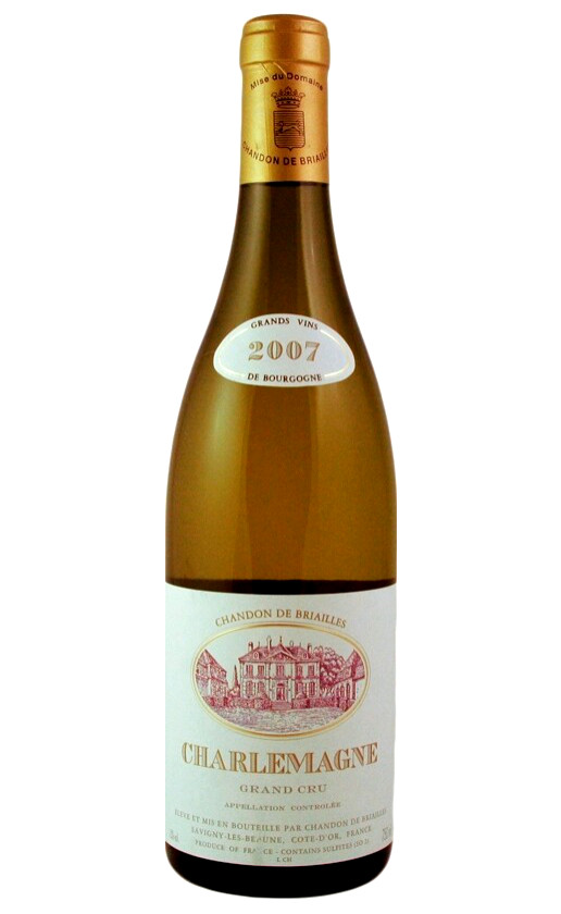 Вино Domaine Chandon de Briailles Charlemagne Grand Cru 2007