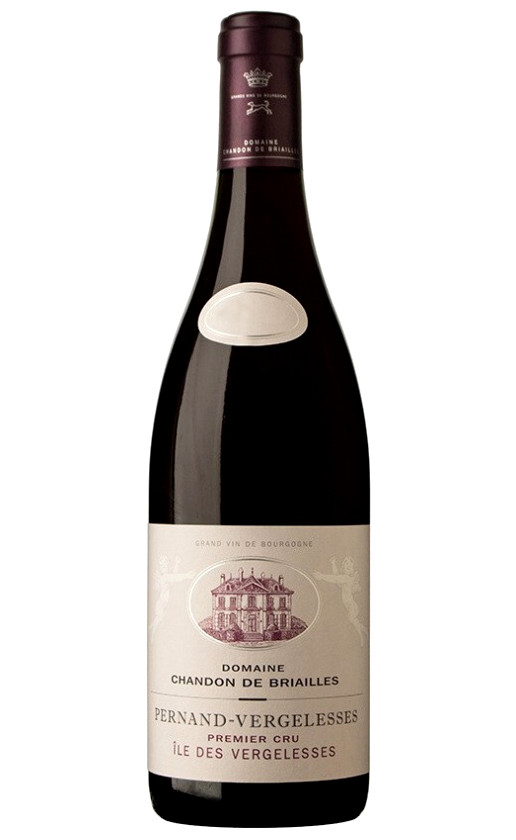 Вино Domaine Chandon de Briailles Pernand-Vergelesses Rouge Premier Cru Ile de Vergelesses 2017 Sans Soufre Ajoute