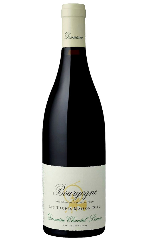 Wine Domaine Chantal Lescure Bourgogne Les Taupes Maison Dieu 2018