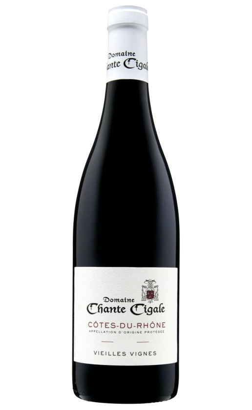 Вино Domaine Chante Cigale Cotes-du-Rhone Vieilles Vignes 2015