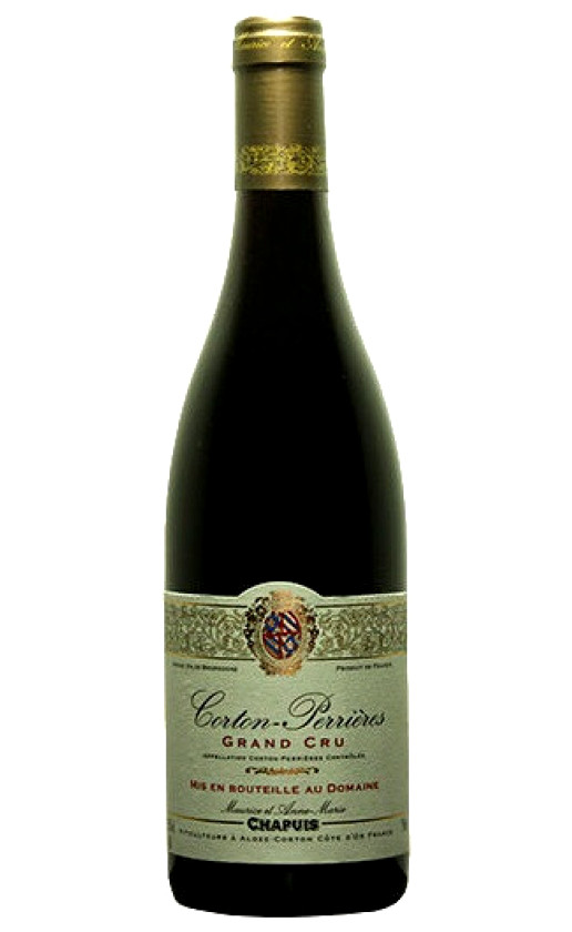 Wine Domaine Chapuis Corton Perrieres Grand Cru 2013