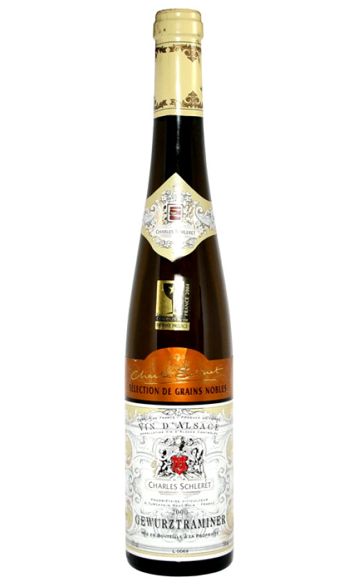 Wine Domaine Charles Schleret Gewurztraminer Selection Des Grains Nobles 2000